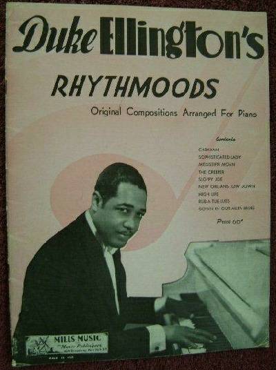 sheet music book cover Duke Ellington's Rhythmoods
