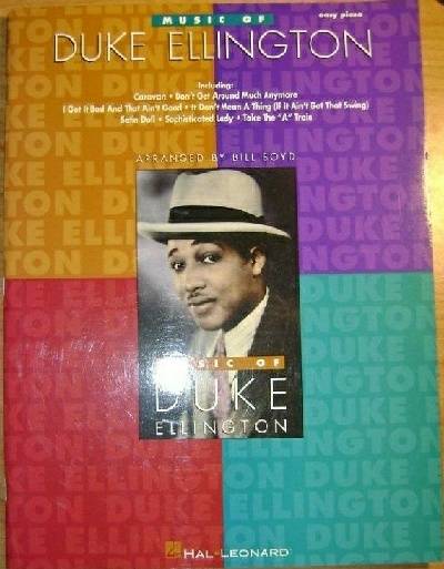 sheet music book cover The Music of Duke Ellington