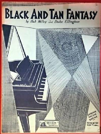 sheet music cover Black and Tan Fantasy