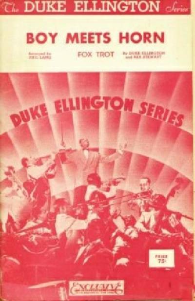 sheet music cover Boy Meets Horn