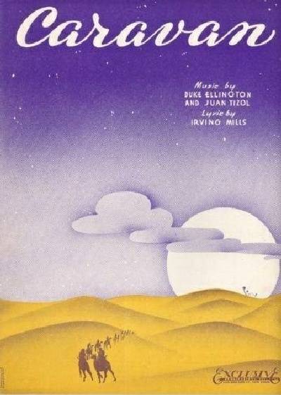 sheet music cover Caravan