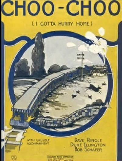 sheet music cover Choo Choo (I Gotta Hurry Home)