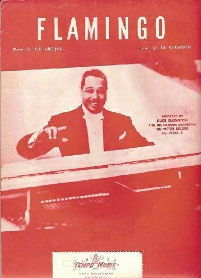 sheet music cover Flamingo
