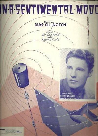 sheet music cover In A Sentimental Mood