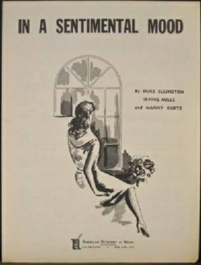 sheet music cover In A Sentimental Mood