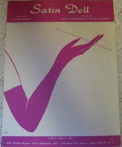 sheet music cover Satin Doll