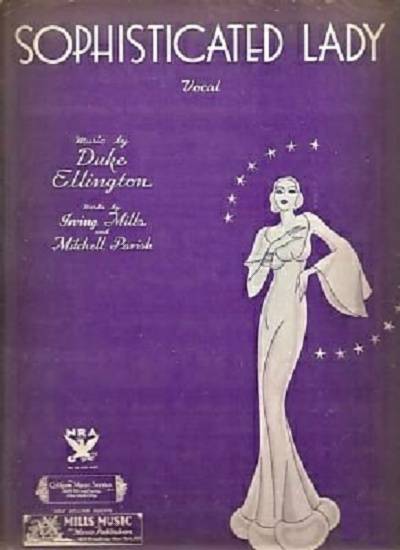 sheet music cover Sophisticated Lady