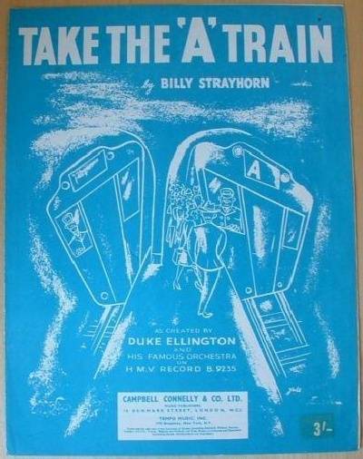 sheet music cover Take the A Train